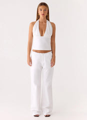 Josephina Pant - White