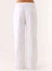 Josephina Pant - White
